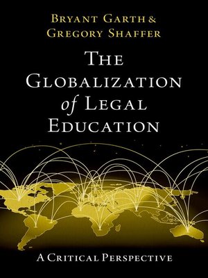 cover image of The Globalization of Legal Education